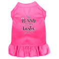 thumbnail image 1 of Lapin Est Mon Meilleur Ami Robe pour Chien Écran Rose Vif TTG (18), 1 of 1