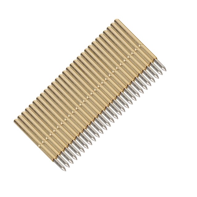 Pogo Test Sonde Broche, Ressort Thimble Rond Phosphore Bronze Sonde, pour Plaquettes Sondes de Remplacement Test Pcb Or Doigts Composants sur Circuit Imprimé