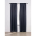 thumbnail image 1 of Mainstays Chambray Blackout 63" Window Curtains Panel Pair, 1 of 5