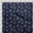 thumbnail image 3 of oneOone Cotton Silk Fabric Branch & Owl Block Print Fabric BTY 42 Inch Wide, 3 of 4