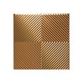 thumbnail image 1 of Fasade Quattro Polished Copper Wall Panel Sample 12" x 12", 1 of 1