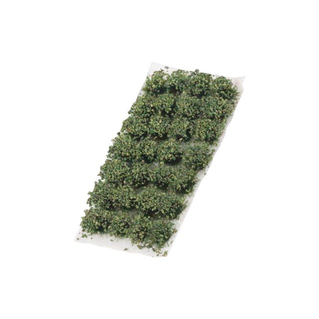 serony 28 Pcs Tufts en Herbe Autocollants Modèle de Table de Sable Vert Foncé