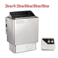 thumbnail image 2 of 9kw Sauna Heater Sauna Steam Generator, Home Use Heating Furnace Room Dry Equipment With Controller, 2 of 4