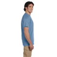 thumbnail image 4 of Hanes TAGLESS Men`s T-Shirt - Best-Seller, XXL, Stonewashed Blue, 4 of 4