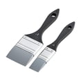 thumbnail image 3 of Rongfmy Color Shaper Painting Tool Comfortable Handle Drawing Silicone Paint Brushes 2Pcs 1in 2in, 3 of 9