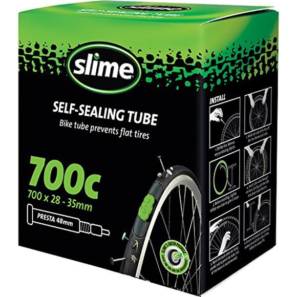 Slime STB-970028/10 Self-Sealing Smart Tube, Presta Valve (700 x 28-35mm)