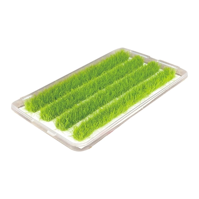 Static Grass Tuft Model, Railway Artificial Grass, Simulation Diorama Layout Static Grass Tufts for DIY Model, Railroad Scenery, Diorama Scenery Style B