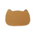 thumbnail image 3 of Tapis de Litière pour Chat à Double Couche Résistant aux Égratignures Grand Fournitures pour Chats d'Intérieur Réutilisable Orange, 3 of 9