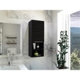 thumbnail image 2 of TUHOME Mila 32" Medicine Cabinet In Black - Material -Engineered Wood, 2 of 8