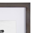 thumbnail image 4 of DesignOvation Gallery 11x14 matted to 8x10 Wood Picture Frame, Set of 4, Gray, 4 Count, 4 of 7