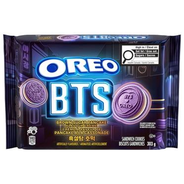 Biscuits-sandwiches OREO BTS à la crème à saveur de pancakes à la cassonade, édition limitée