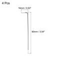 thumbnail image 2 of Unique Bargains 1.5mm Ball End Hex Key Wrench, L Shaped Long Arm S2 Steel Repairing Tool 4 Pack, 2 of 5