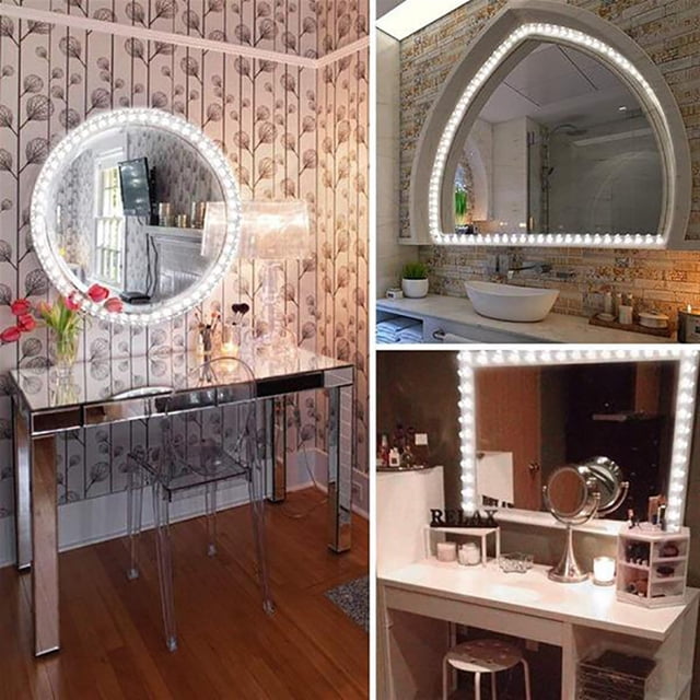 LED Makeup Mirror Light Flexible Tape makeup table Dressing mirror make up Lamp 1m 2m 3m 4m 5m ,Widely Use