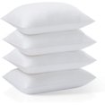 thumbnail image 1 of Acanva Basic Bed Pillow Soft Rest Cushion Stuffer for Sleeping King White 4 Count, 1 of 5