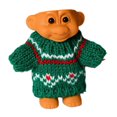 thumbnail image 1 of Cute 90s Girl Retro Sweater Troll Doll Lighter Set, 1 of 5