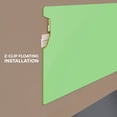 thumbnail image 2 of Floating Light Green Magnetic Glass Board 48" X 72" Inches Eased Corners, 2 of 4