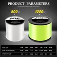 thumbnail image 3 of 500m Super Strong Fishing Line Japan Monofilament Nylon Carp Fishing Line Pink Mainline, 3 of 6