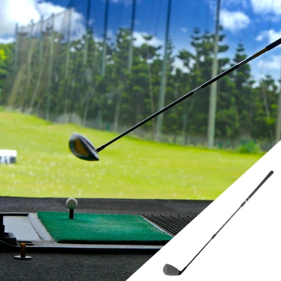 DYNWAVECA Club de Golf Chipper Réglable Jeux Sports Accessoires Confortables Cale de Golf Noir