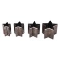 thumbnail image 1 of 4PCS Pentagram Cutting Mold Alloy Steel Leather Punching Die Set with Storage Box for Handicrafts, 1 of 14
