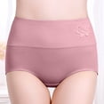 thumbnail image 2 of Culottes Post-Partum Taille Haute pour Femmes, Couvrance Totale, Culottes Douces et Confortables, Culottes Bikini, Culottes Invisibles pour Femmes, Shorts Garçon, Assortiment de Culottes pour Femmes, Lingerie, Lots de Culottes pour Femmes, String en Dentelle, 2 of 4