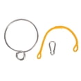thumbnail image 2 of Boat Retrieval Ring, Stainless Steel Retrieval Ring Easy To Use Effortless Lifting with Carabiner for Yacht, 2 of 7