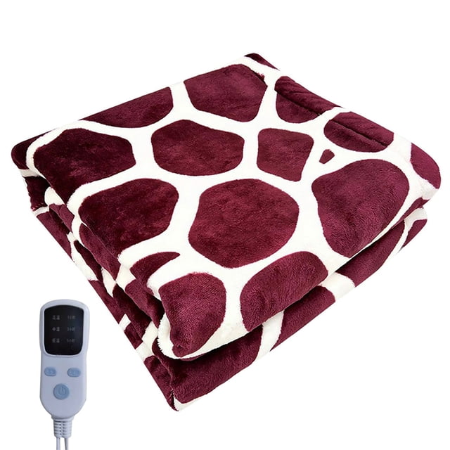 USB Heating Blanket Lengthened and Widened 5V Thermal Shawl Knee Pad Blanket (adjustable) Multipurpose Blanket Soft Breathable Machine Washable All-Season Throw Blanket for Hot Sleepers