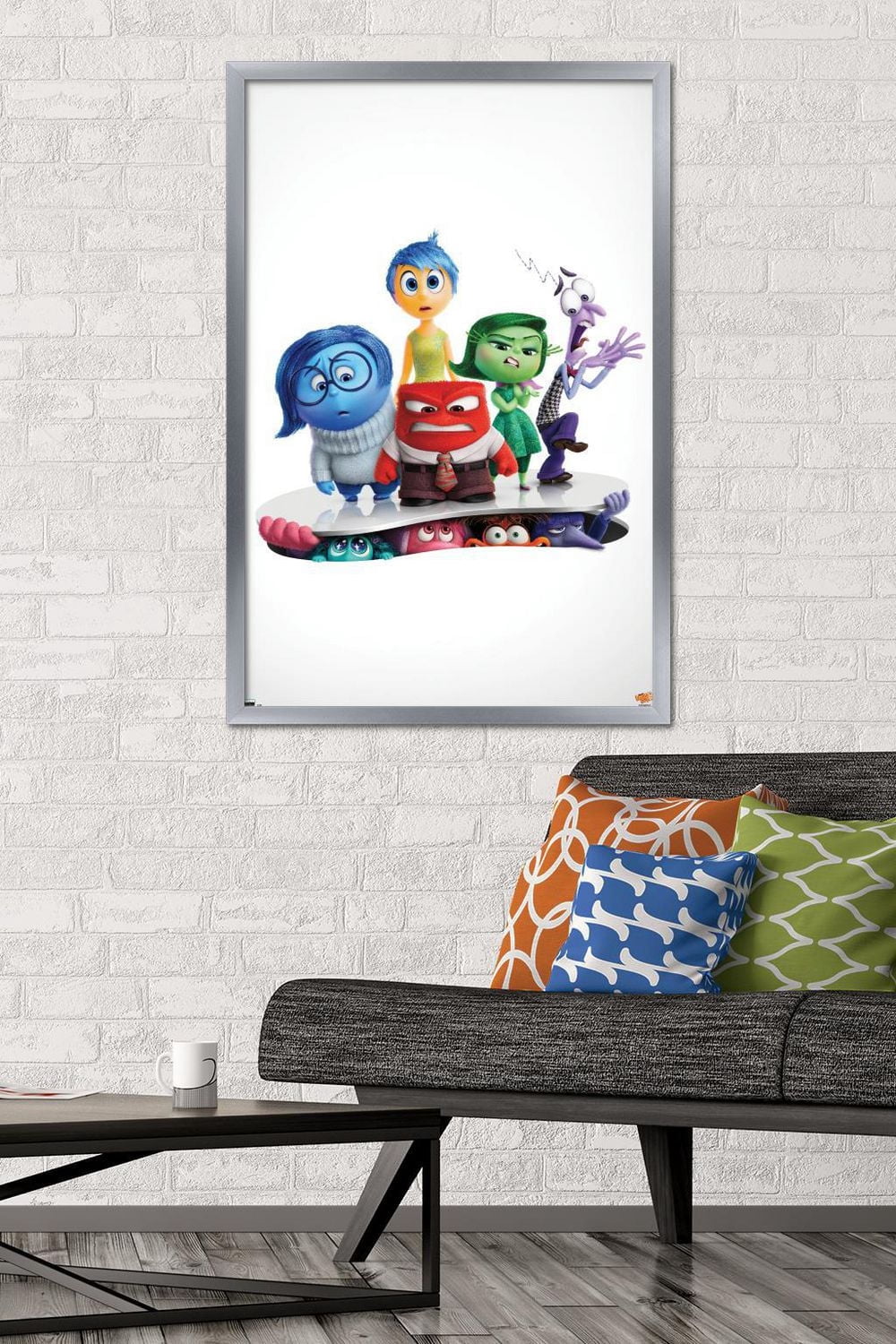 Disney Inside Out 2 - One Sheet Wall Poster, 14.725" x 22.375" Framed