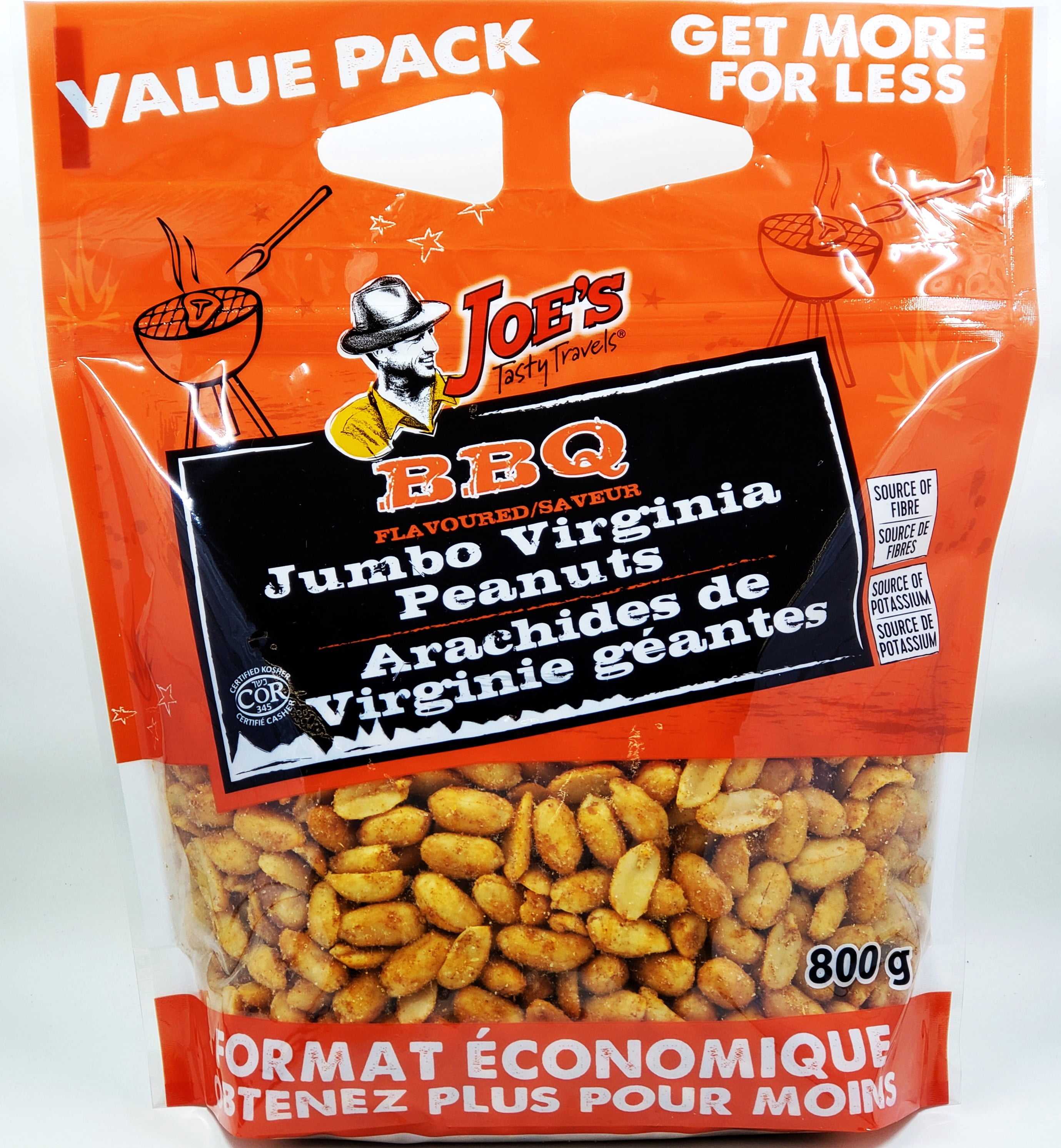 JTT VP BBQ Peanuts 800g