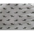 thumbnail image 4 of oneOone Georgette Viscose Fabric Dachshund Dog Print Fabric by Yard 42 Inch Wide, 4 of 4