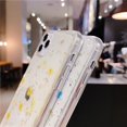 thumbnail image 5 of iPhone 7 Case Dry Flower Liquide Giliter Soft Slim Shockproof Cover Apple iPhone 7 Case Cover - Yellow, 5 of 5