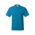 thumbnail image 2 of Hanes 5170 Comfortblend Ecosmart T-Shirt à Col Rond pour Hommes Taille 2X, Bleu Sarcelle., 2 of 3
