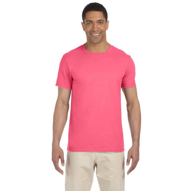 Gildan T-Shirt Étiquette Pré-Rétrécie Softstyle pour Hommes, Style G64000