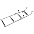 thumbnail image 1 of Boat Folding 4 Steps Ladder, Pontoon Removable Ladder Oval Steps 316 Stainless Steel Ergonomic  For Yachts, 1 of 8