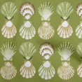 thumbnail image 1 of oneOone Cotton Flex Green2 Fabric Sea Shells Ocean Sewing Craft Projects Fabric Prints By Yard 40 Inch Wide, 1 of 4