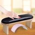 thumbnail image 5 of tredstone Repose-Bras en PU Lavable pour Manucure Salon de Manucure Noir, 5 of 5