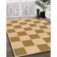 thumbnail image 3 of Ahgly Company Tapis Rectangulaire d'Intérieur Lavable en Machine Jaune Transitionnel, 2 Pieds x 3 Pieds, 3 of 7