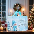 thumbnail image 4 of Cagogo under $5 Nonwoven Gift Bags, Non-woven Christmas Gift Bags, reusable Holiday Present Bags, Christmas Party Favor Bags, Festive Gift Packaging, Drawstring Gift Sacks, 4 of 6