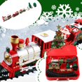 thumbnail image 1 of Dvkptbk Christmas Train Set, Electric Train Set Classical Train Toys, Battery-Powered Locomotive Engine with Sounds and Lights, Christmas Gifts Toy Train for 3+, 1 of 9