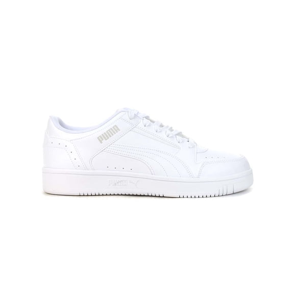 PUMA Women's Rebound Joy Low White/Grey Violet Sneakers 38074702<span> - </span>8