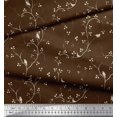 thumbnail image 2 of Soimoi polyester Crepe Fabric Branches,Leaves & Bird Print Fabric by Yard 52 Inch Wide, 2 of 3