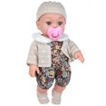 thumbnail image 5 of 12 Inches Reborn Doll Vinyl Silicone Newborn Rebirth Doll Handmade Lifelike Toy Simulation Toy Model Gift, 5 of 5