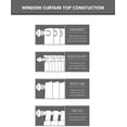 thumbnail image 2 of MAINSTAYS Marjorie Solid Voile Curtain Panel, 2 of 7
