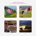 thumbnail image 3 of 8pcs 8m Camping Reflective Tent Rope Tent Accessories Drawstring Wind Rope Buckle Outdoor Camping Tent Rope Set, 3 of 7