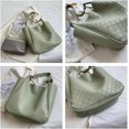 thumbnail image 3 of LinYooLi Women Fashion Mini Grid Tote Hobo Handbag Shiny Faux Leather Shoulder Bag Purse, 3 of 4