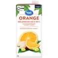 thumbnail image 2 of Great Value Orange Mélange de Jus à 100 % 1L, 2 of 5