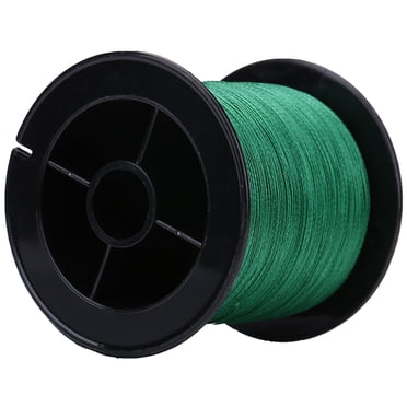 WALFRONT 1 Pce 300 m Tressé PE 4 Brins Super Résistant Lignes de Pêche Corde à Poisson Multi-filament Vert, Ligne de Pêche, Ligne à Poisson 4 Brins