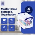 thumbnail image 2 of Really Useful Box 1.6L Storage Container w/Snap Lid & Clip Lock Handle, 2 of 7