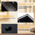 thumbnail image 1 of Kojooin Commercial Stainless Steel Grease Trap with Top Inlet and Filter Cleaning Brush for Kitchen Use, 1 of 7