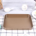 thumbnail image 4 of ziyahi Rectangle Non-stick Baking Tray Carbon Steel Kitchen Cake Bread Biscuit Baking Pan Tool, 4 of 8
