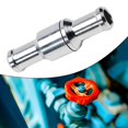 thumbnail image 2 of 1pc 6/8/10/12mm One-Way Non-Return Check Valve Fuel Gas Petrol Diesel Inline Non Return Check Valve, 2 of 8